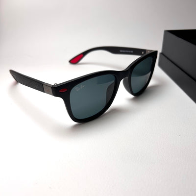 Ray Ban Wayfarer Scuderia Ferrari RB4195 - Black n Red