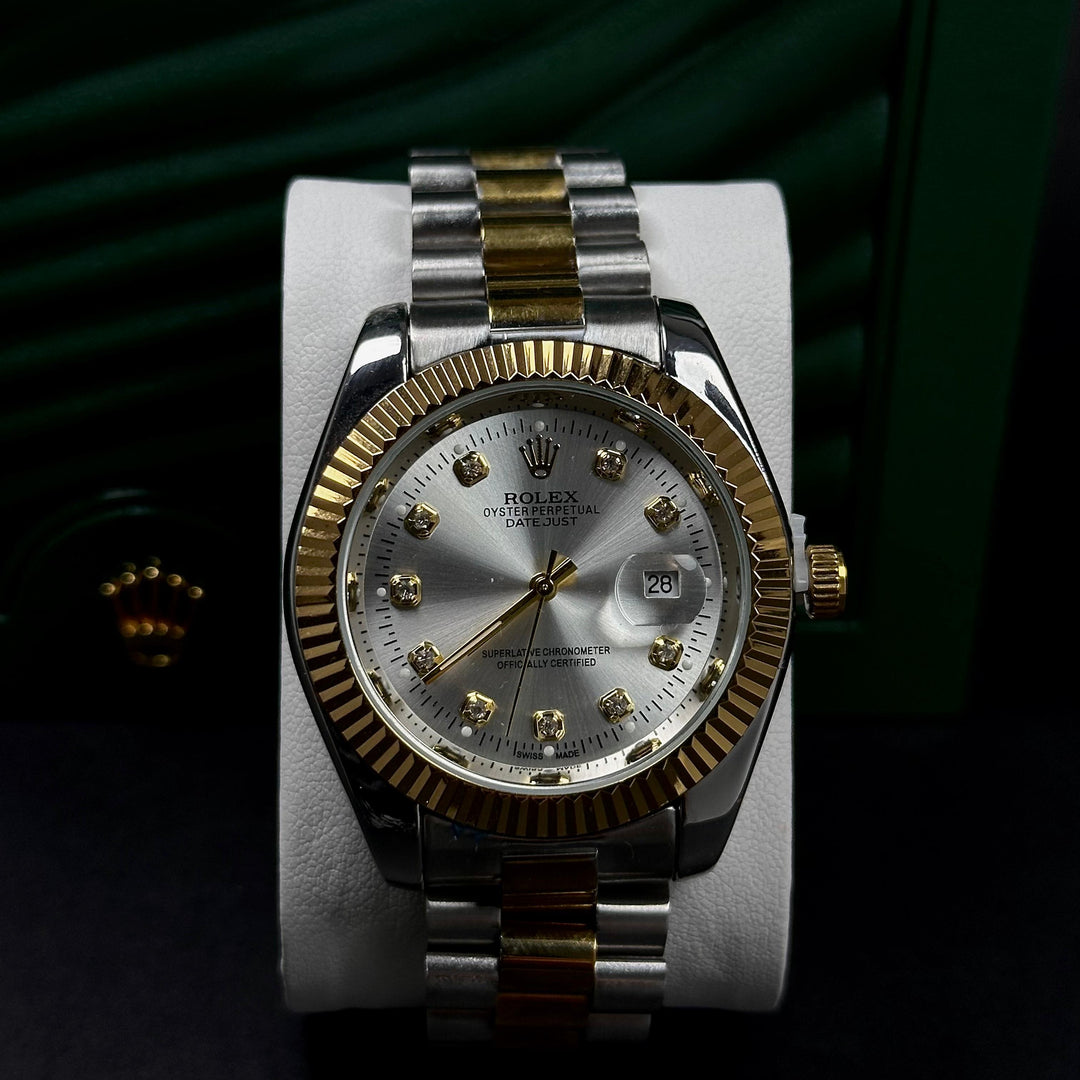 Rolex Datejust For Him – Two-Tone Silver &amp; Gold Diamond