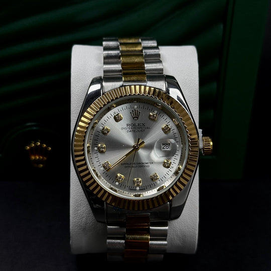 Rolex Datejust For Him – Two-Tone Silver &amp; Gold Diamond