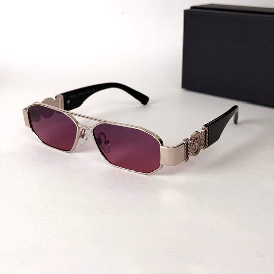 Versace Rectangular VE2267 – Silver Purple Gradient
