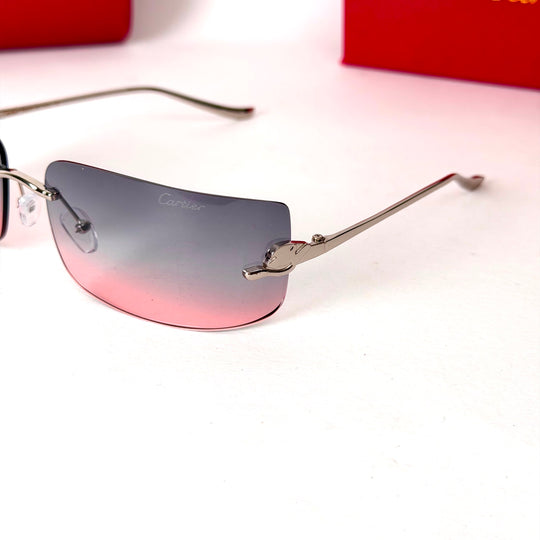 Panthère de Cartier Rimless – Smoke Pink Gradient