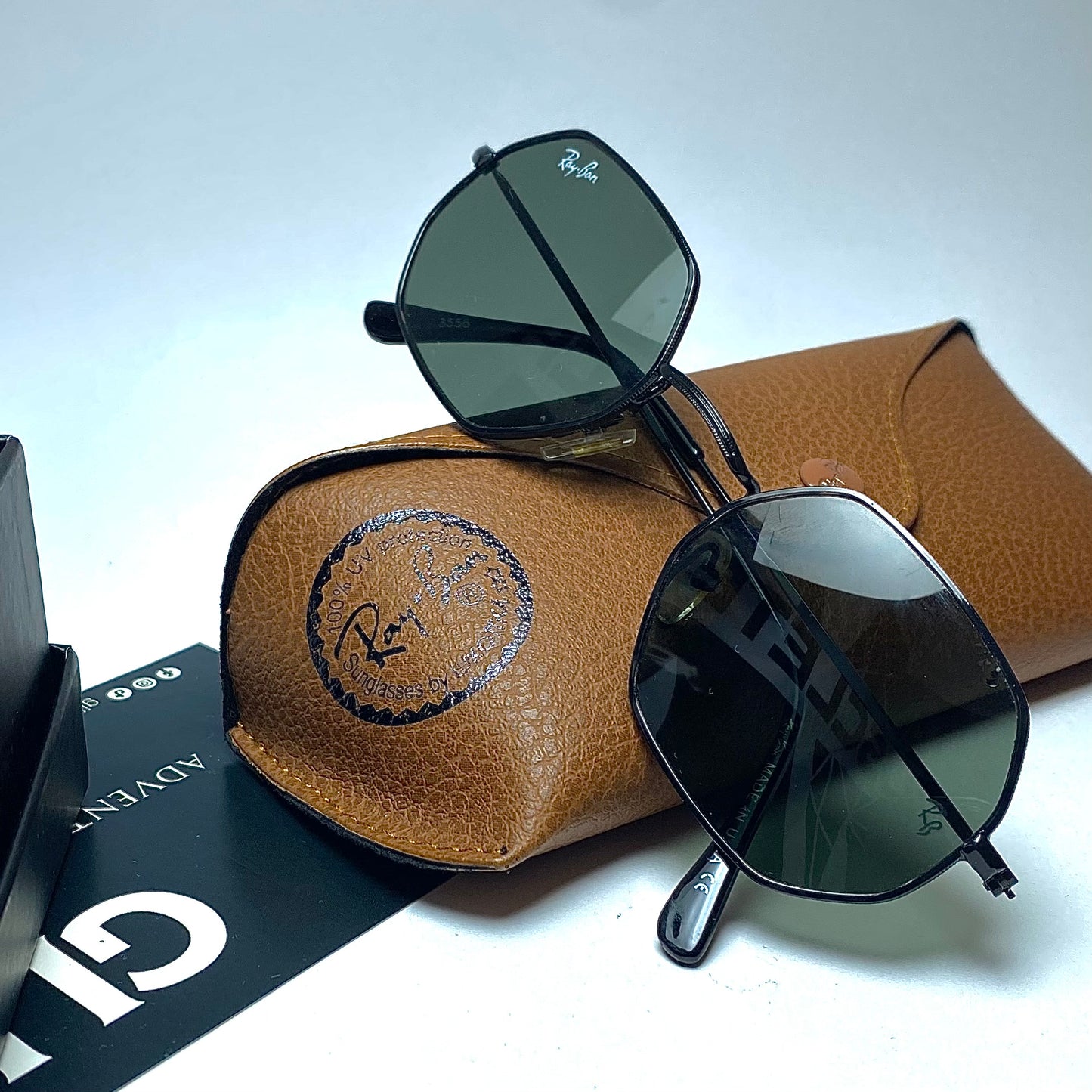 Ray Ban Octagonal Flat Black