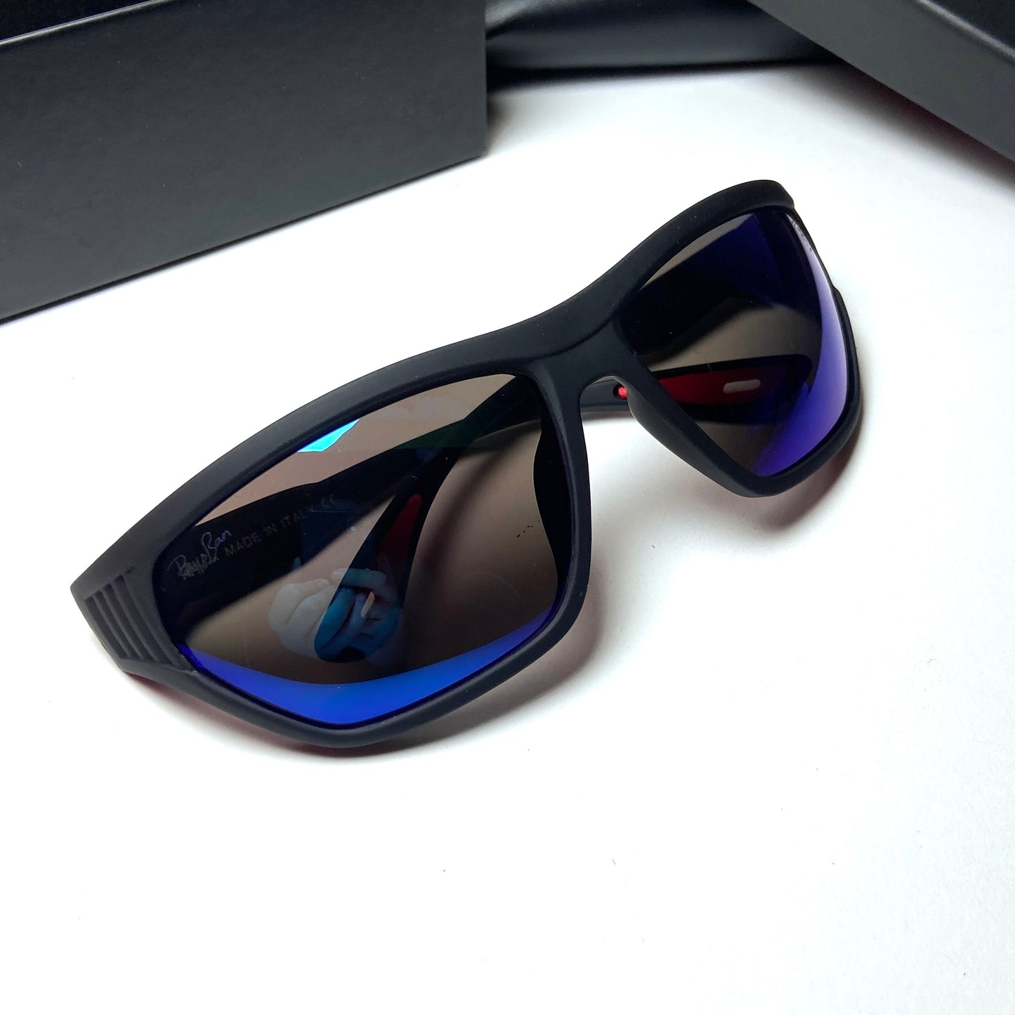 Ray Ban Scuderia Ferrari Edition Black Mirror