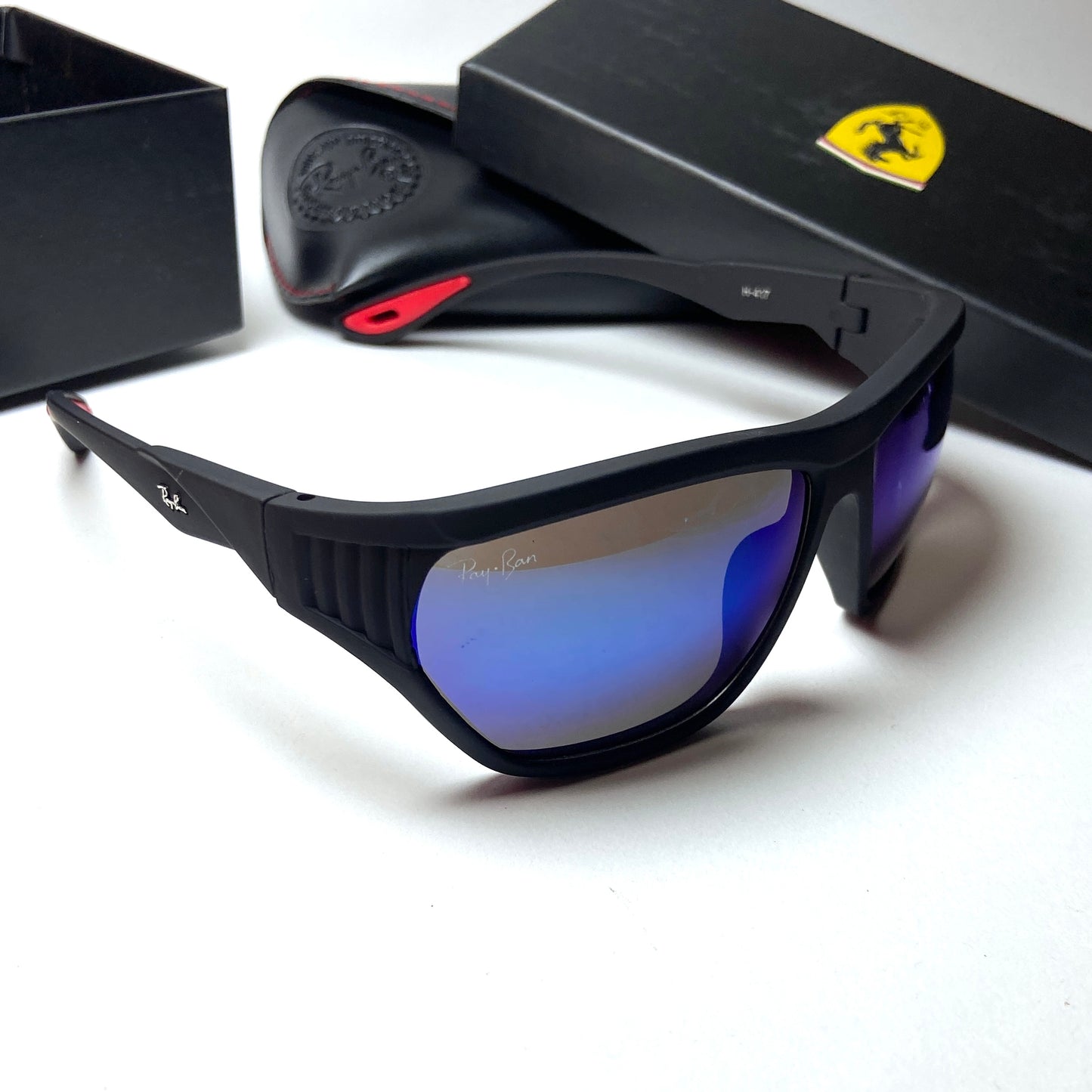 Ray Ban Scuderia Ferrari Edition Black Mirror