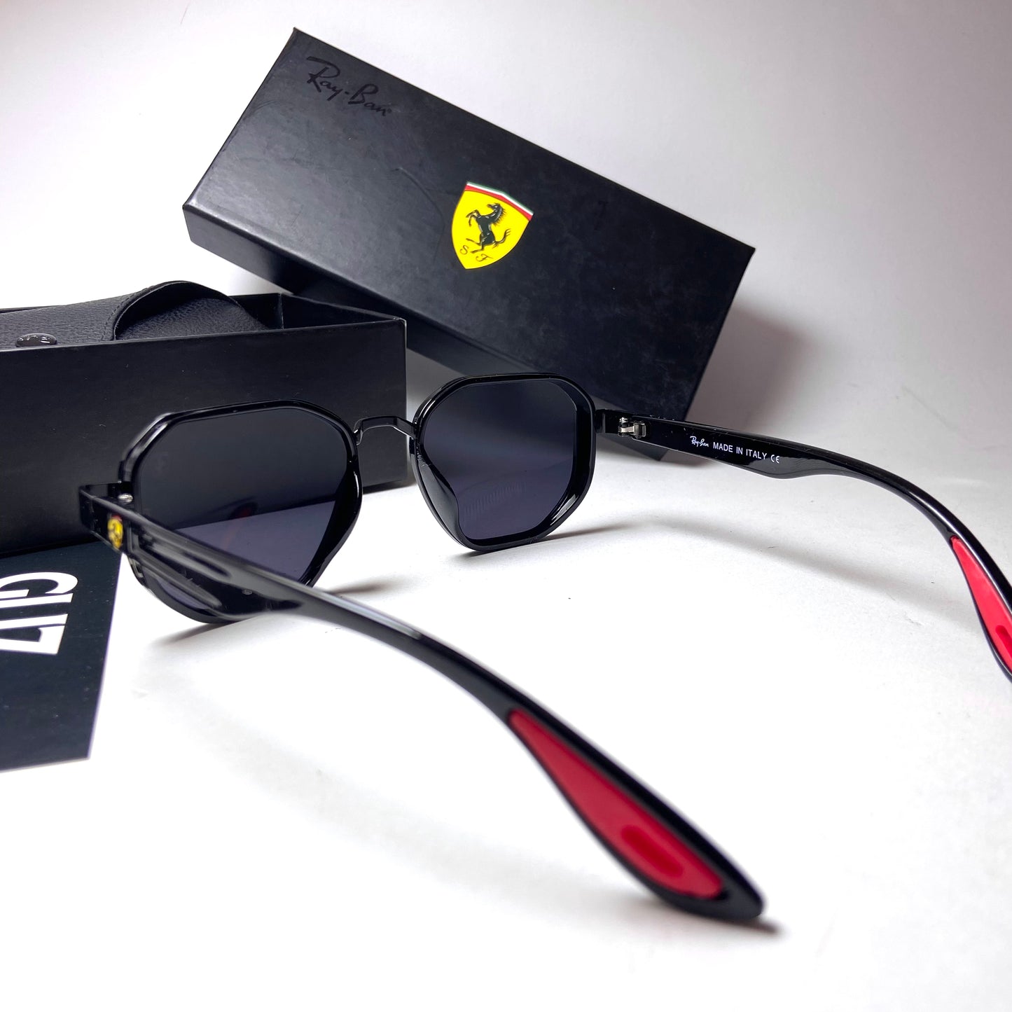 Ray Ban Geometric Scuderia Ferrari Black