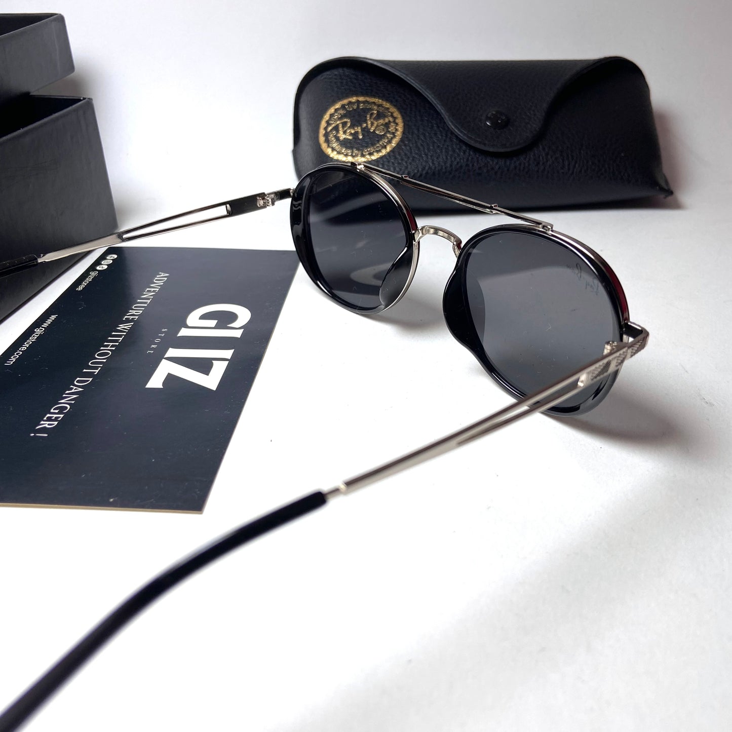 Ray Ban Double Bridge Round Black