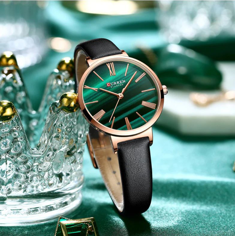 Curren W 9076 Black Green