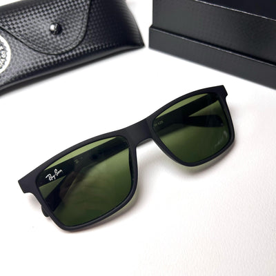 Ray Ban Rectangular RBW1043 - Oily Green