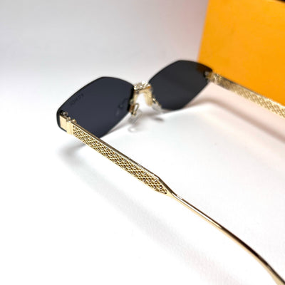 Fendi Geometric Rimless - Black