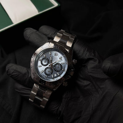 Rolex Cosmograph Daytona - Stainless Steel with Ice Blue Dial For Him