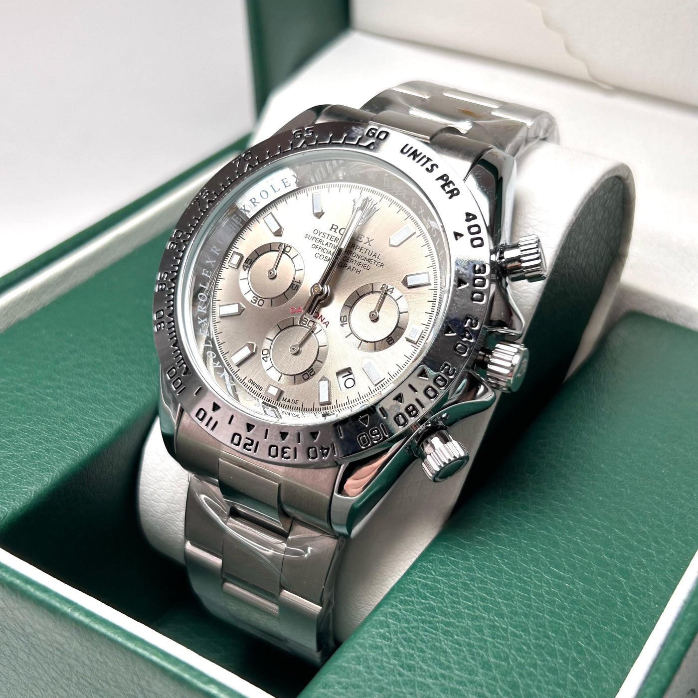 Rolex Cosmograph Daytona - Stainless Steel with Silver Dial For Him