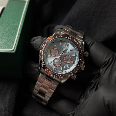 Rolex Cosmograph Daytona - Stainless Steel with White/Bronze Dial For Him
