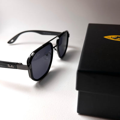 Ray Ban Geometric Double Bridge Scuderia Ferrari - Black