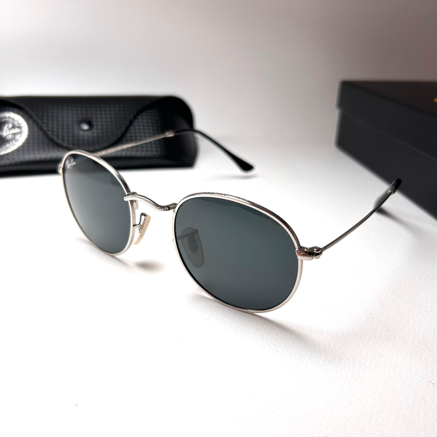 Ray-Ban Round Metal RB3447 - Silver/Black
