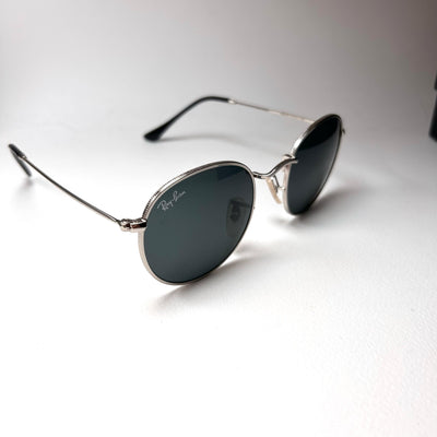 Ray-Ban Round Metal RB3447 - Silver/Black