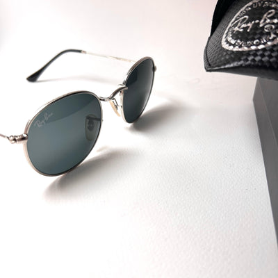 Ray-Ban Round Metal RB3447 - Silver/Black