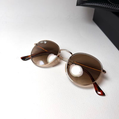 Ray-Ban Round Metal RB3447 - Golden Brown
