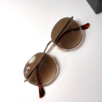 Ray-Ban Round Metal RB3447 - Golden Brown