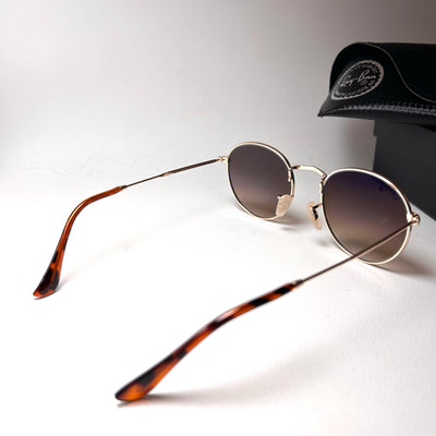 Ray-Ban Round Metal RB3447 - Golden Brown