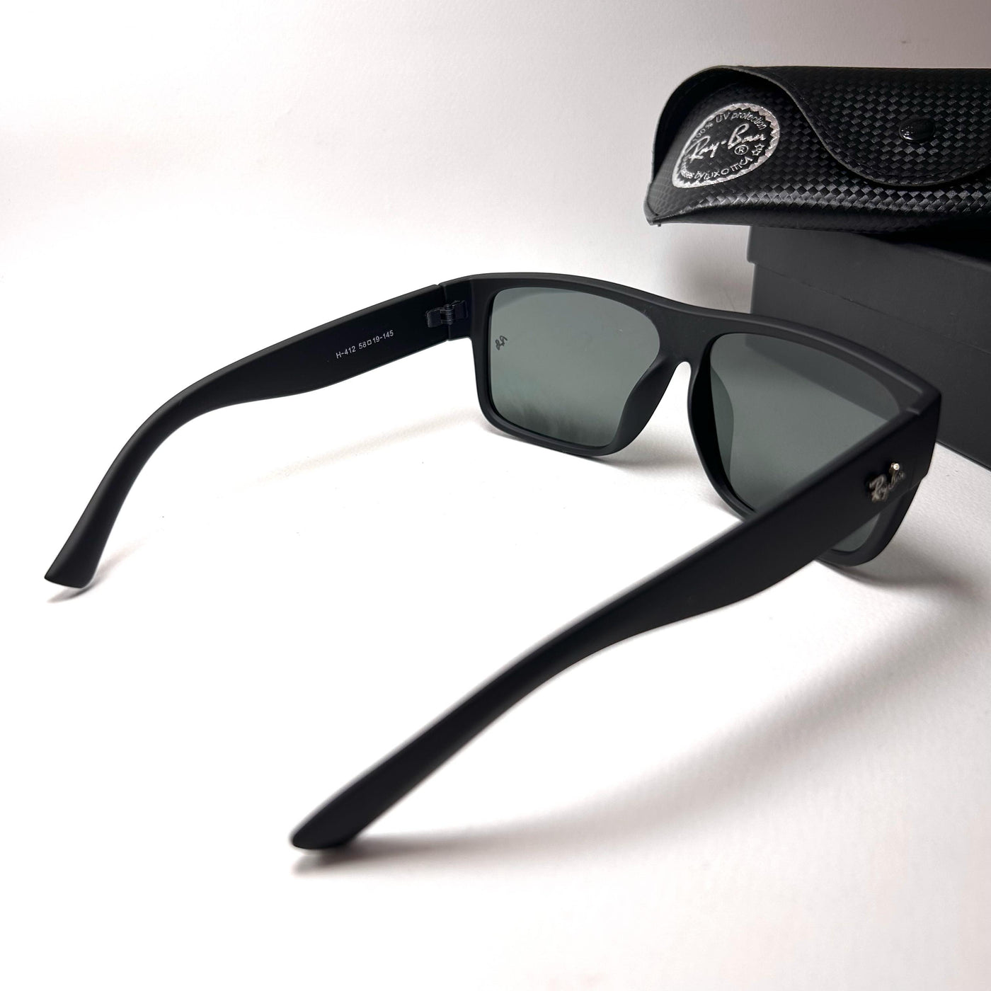 Ray Ban Justin Rectangular - Full Black