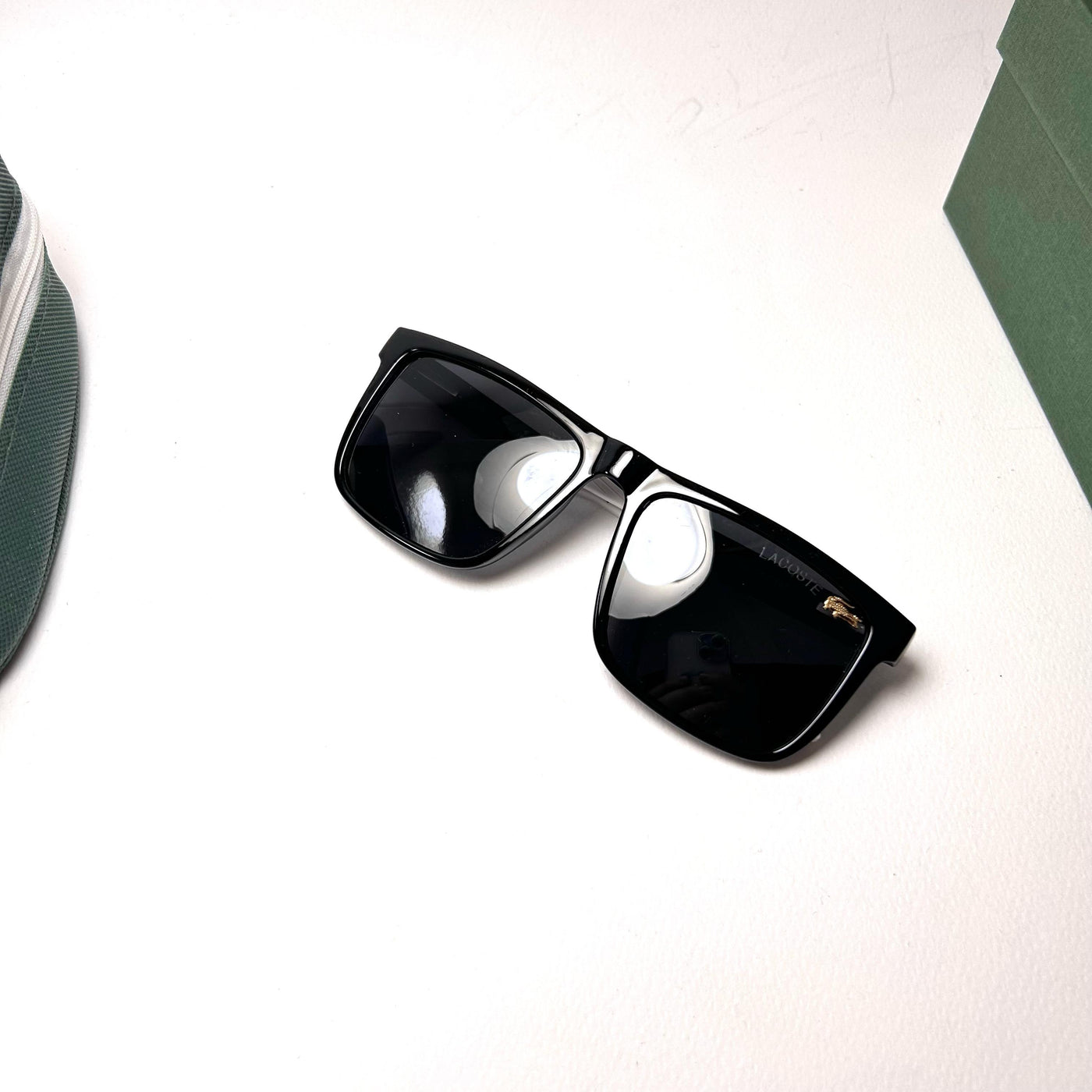 Lacoste Rectangular ZJ3372 Polarized - Black Blue
