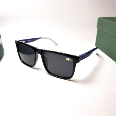 Lacoste Rectangular ZJ3372 Polarized - Black Blue