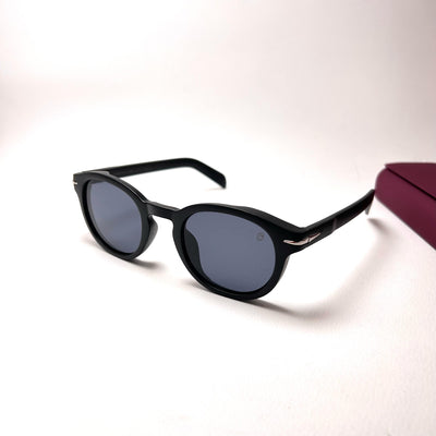 David Beckham Round DB7017 - Full Black