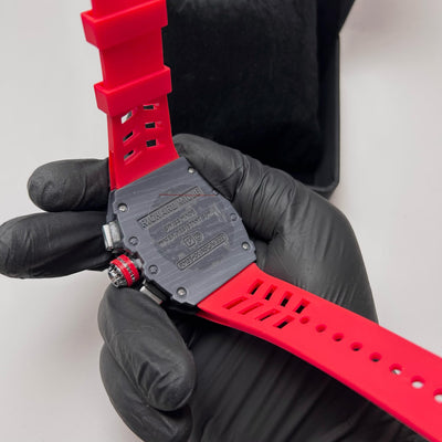 Richard Mille Racing Homage for Him – Red & Black Skeleton Dial