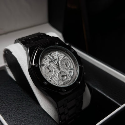 Audemars Piguet Chronograph for Him – Black With White Dial