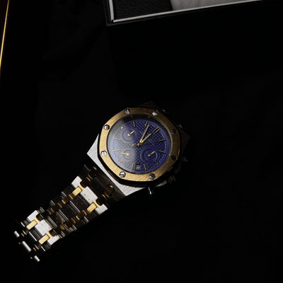 Audemars Piguet Chronograph for Him – Two Tone With Blue Dial