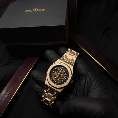 Audemars Piguet Skeleton Automatic for Him – Gold Openwork Dial