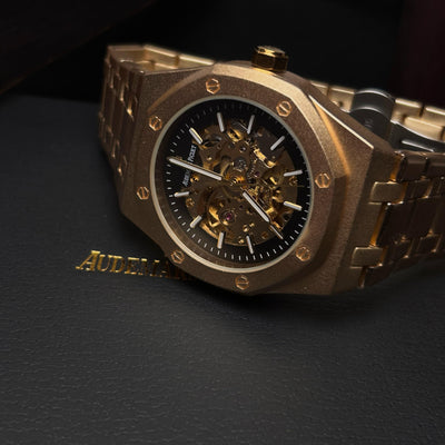 Audemars Piguet Skeleton Automatic for Him – Gold Openwork Dial