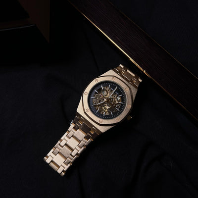 Audemars Piguet Skeleton Automatic for Him – Gold Openwork Dial