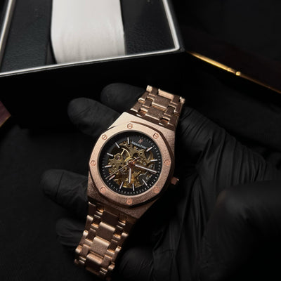 Audemars Piguet Skeleton Automatic for Him – Bronze Openwork Dial