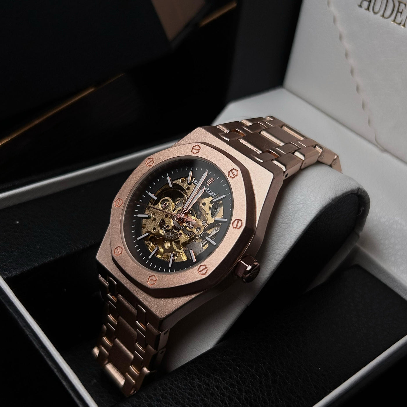 Audemars Piguet Skeleton Automatic for Him – Bronze Openwork Dial
