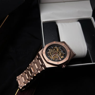Audemars Piguet Skeleton Automatic for Him – Bronze Openwork Dial