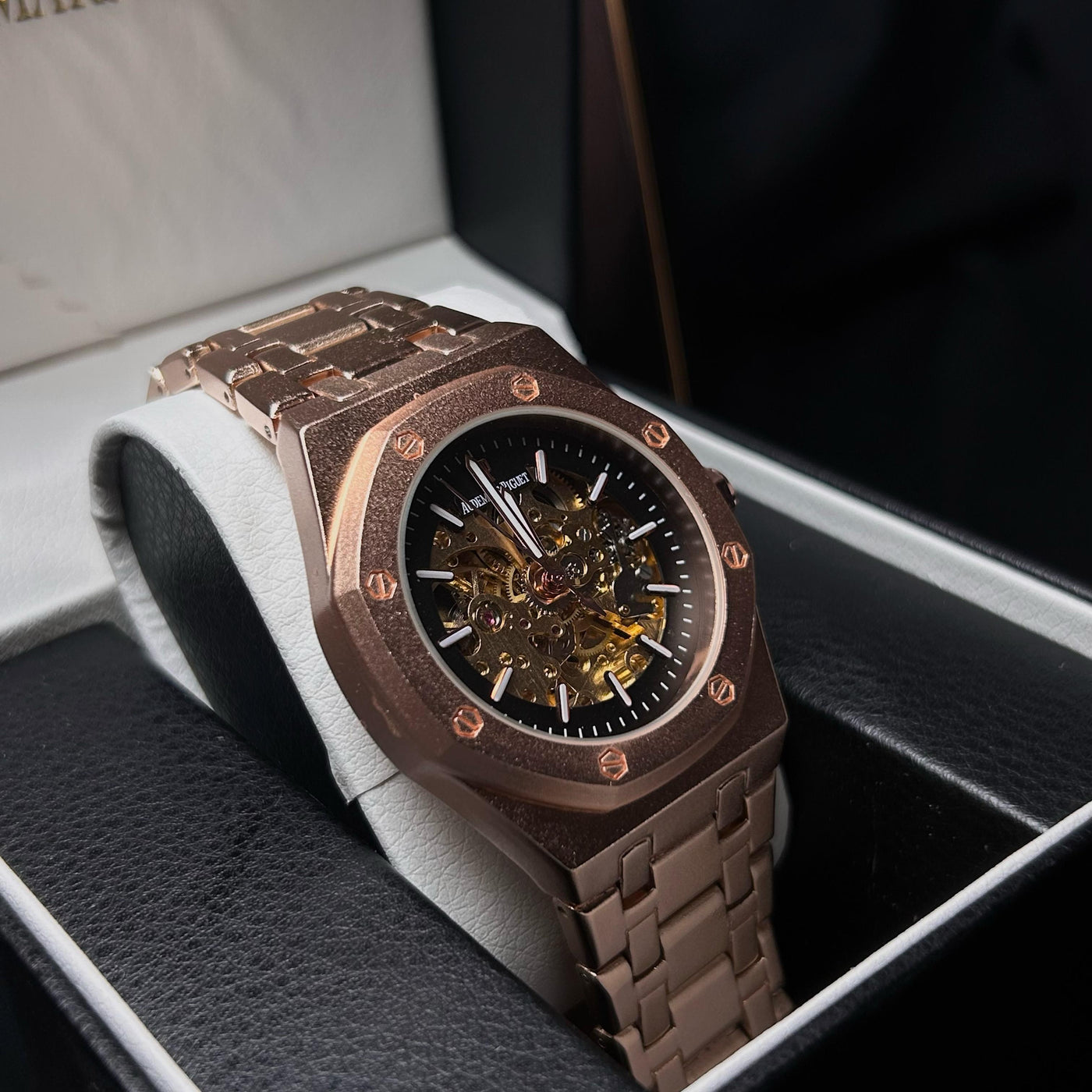 Audemars Piguet Skeleton Automatic for Him – Bronze Openwork Dial