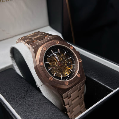 Audemars Piguet Skeleton Automatic for Him – Bronze Openwork Dial