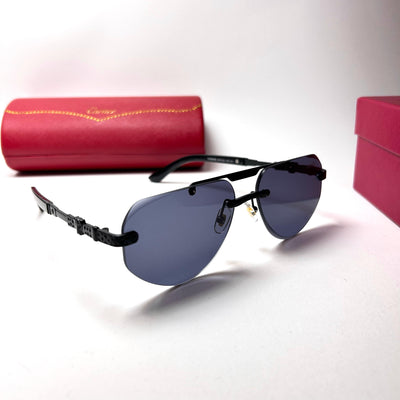 Cartier Rimless Navigator - Black