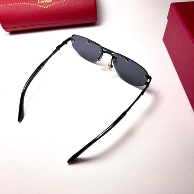 Cartier Rimless Navigator - Black