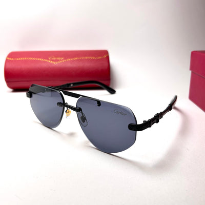Cartier Rimless Navigator - Black