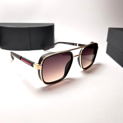 Prada Square Navigator - Gradient Brown