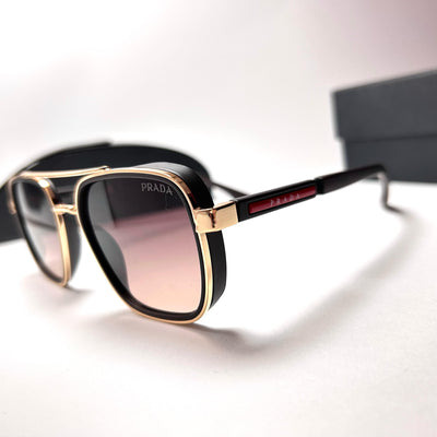 Prada Square Navigator - Gradient Brown