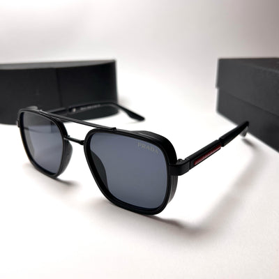 Prada Square Navigator - Black