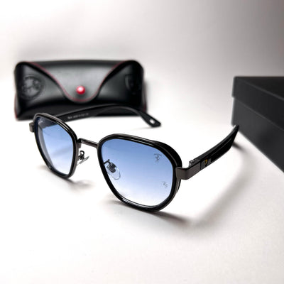 Ray Ban Geometric Scuderia Ferrari - Light Blue Gradient