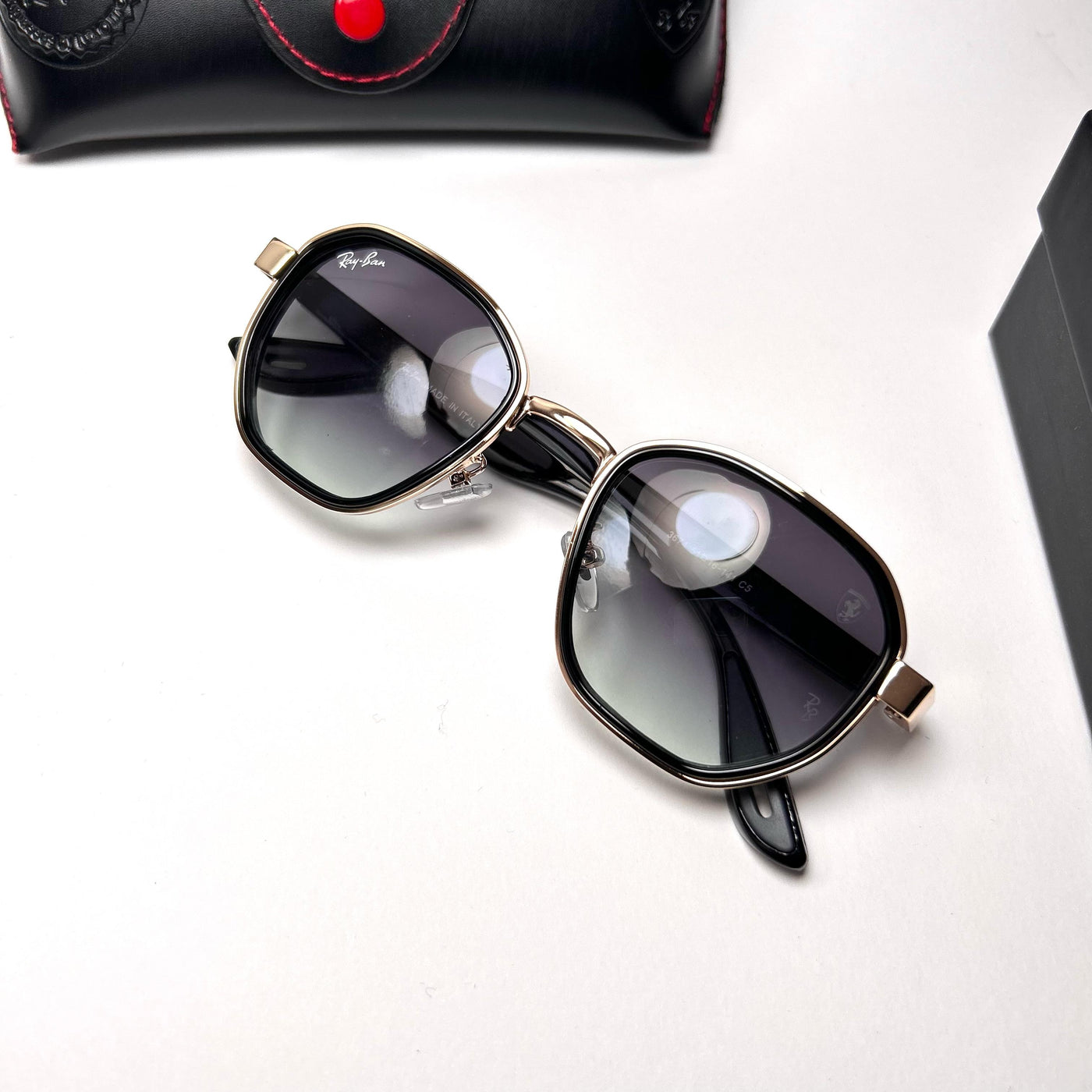 Ray Ban Geometric Scuderia Ferrari - Yellow Faded