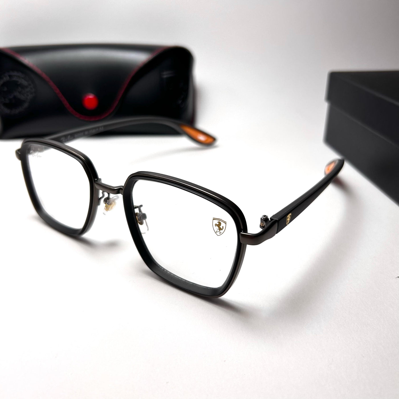 Ray Ban Squarish Scuderia Ferrari - Transparent