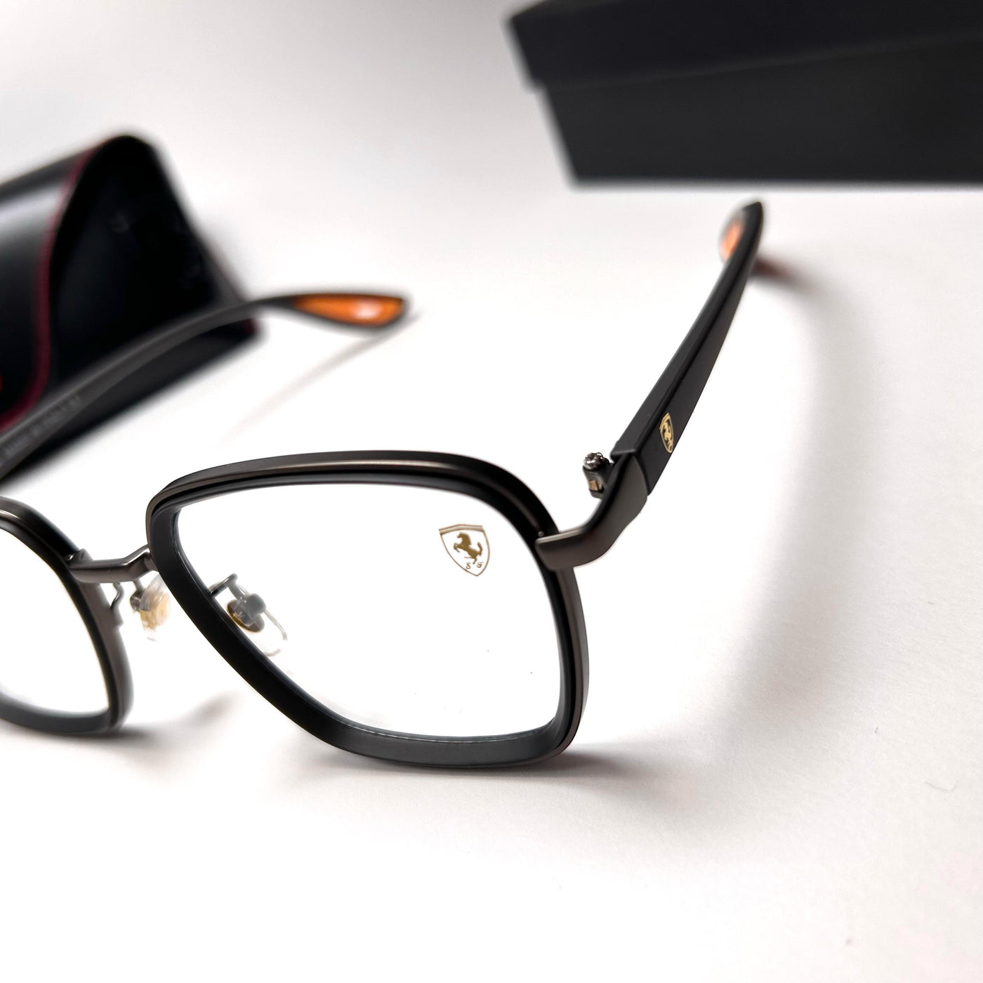 Ray Ban Squarish Scuderia Ferrari - Transparent