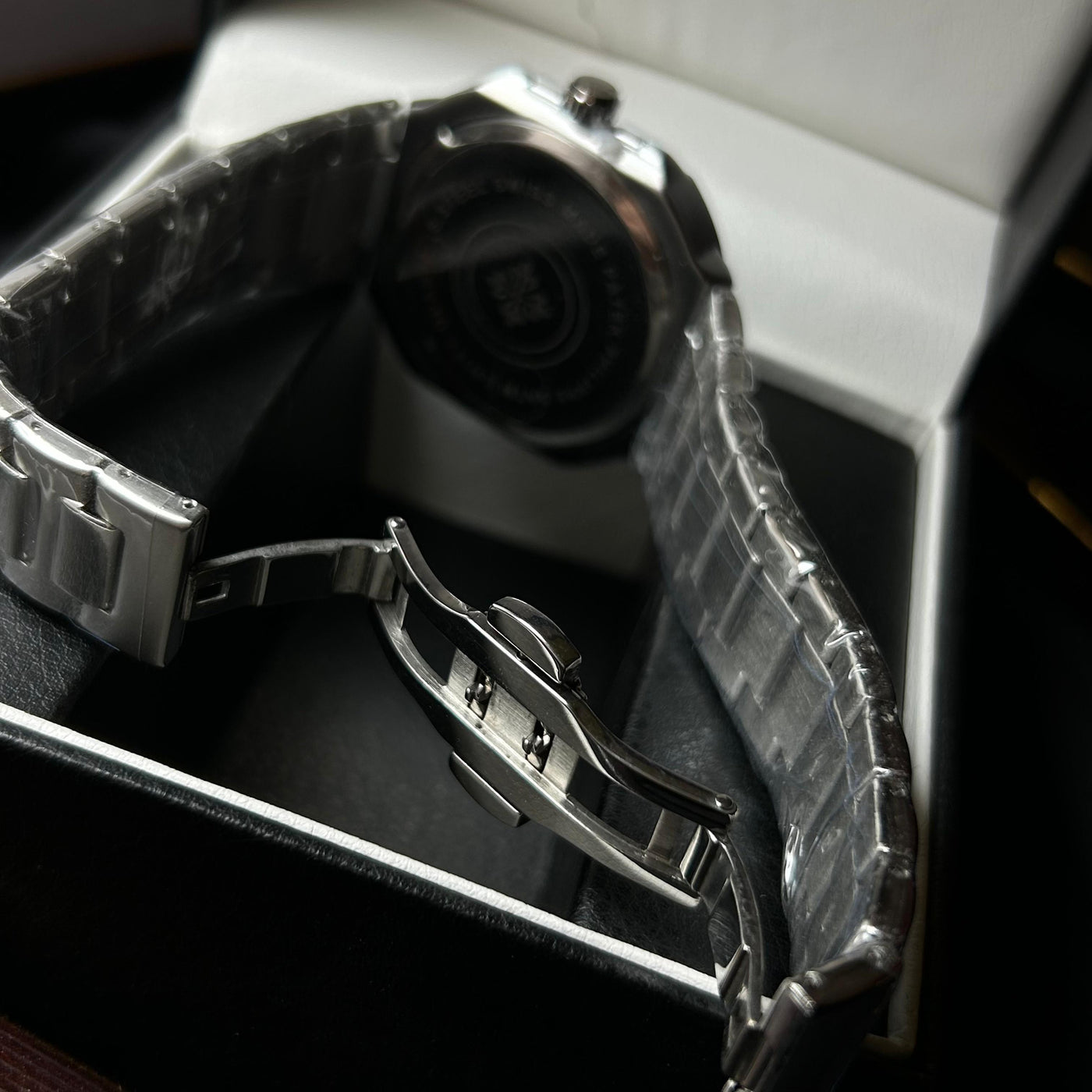 Patek Philippe Square Elegance For Him – Silver & White Dial