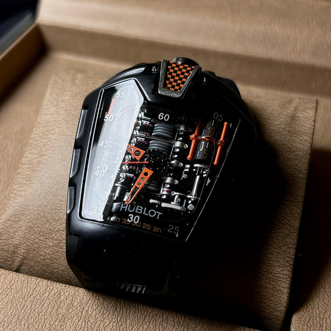 Hublot LaFerrari Style - Black Orange